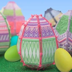 OESD Freestanding Easter Eggs Used